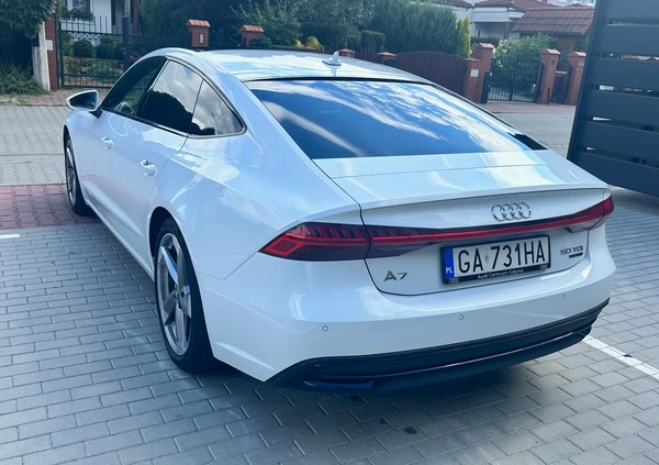 Audi A7 cena 249000 przebieg: 113000, rok produkcji 2020 z Toruń małe 106